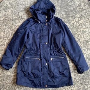 Anne Klein Navy Blue Coat